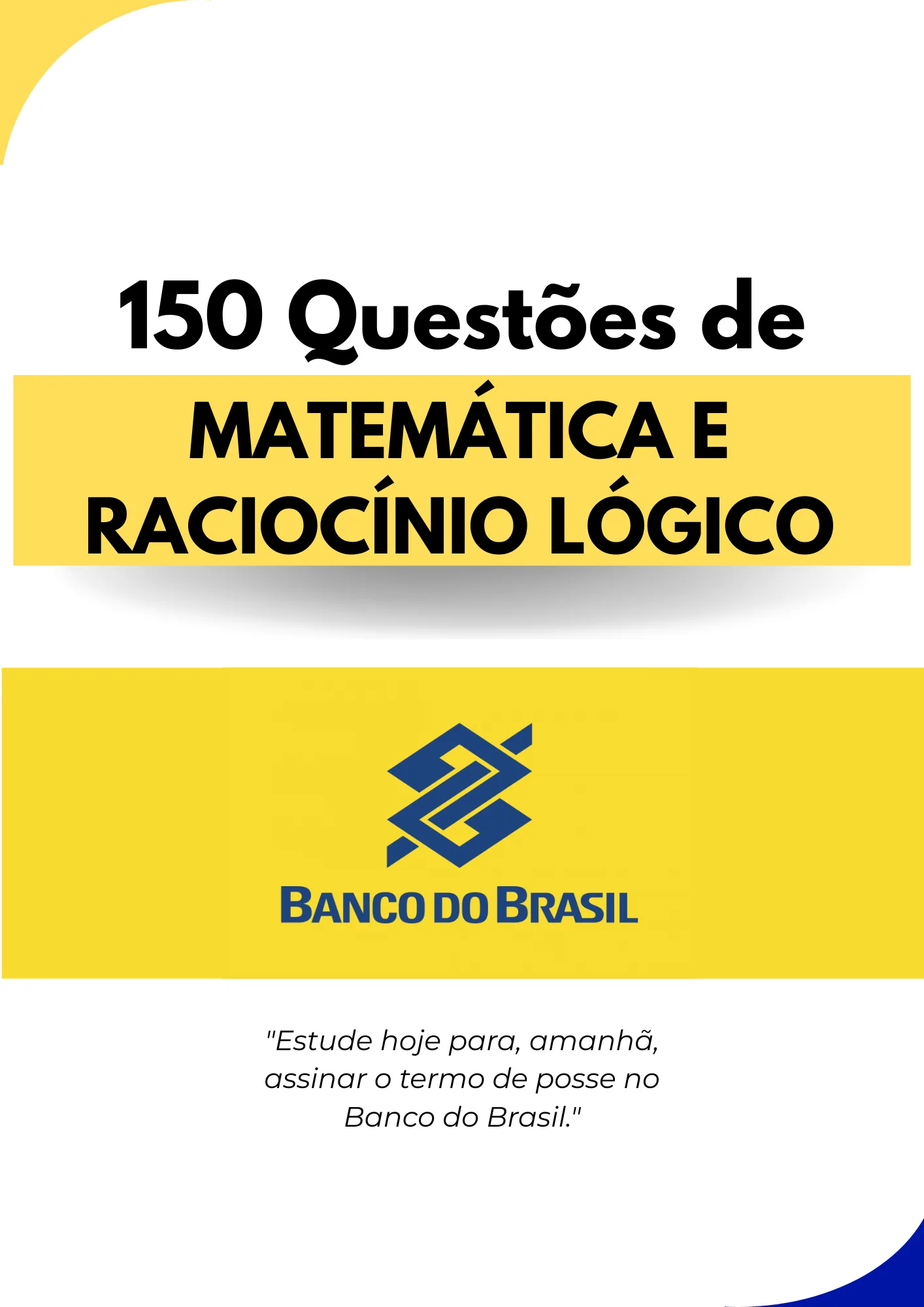 Capa — Matemática e Raciocínio Lógico