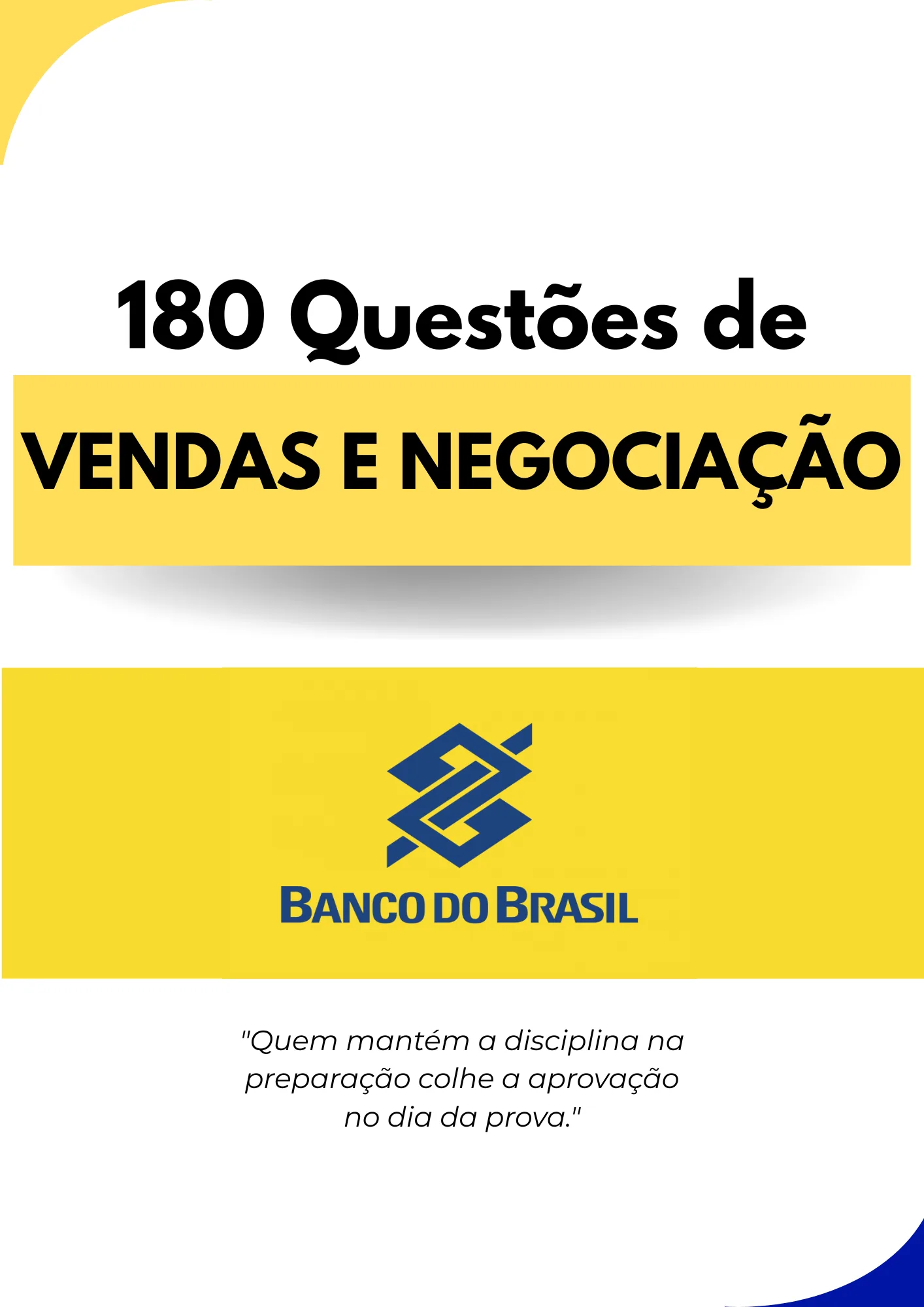Capa — Vendas e Negociação